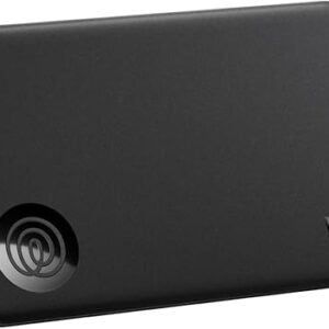 Tile by Life360 Slim (2024) – Wallet Finder, Bluetooth Tracker and Item Locator for Luggage Tags, Passports and More. Both iOS and Android Compatible. Phone Finder. 1-Pack (Black)