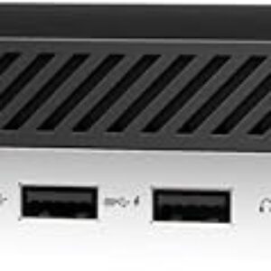 HP EliteDesk 705 G4 Mini Desktop Computer: AMD Quad-Core Ryzen 5 Pro 2400GE upto 3.8GHz, 8GB DDR4 RAM, 256GB SSD, Windows 10 Pro (Renewed)