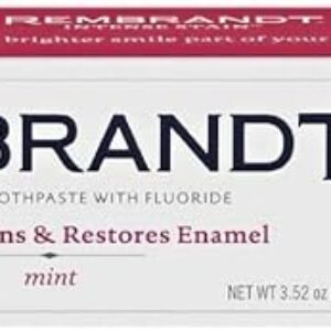 Rembrandt Intense Stain Removal Toothpaste 3.0 Ounce Pack of 2