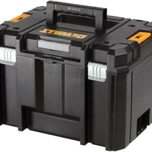 DEWALT TSTAK Tool Box, Extra Large Design, Removable Tray for Easy Access to Tools, Water and Debris Resistant (DWST17806)