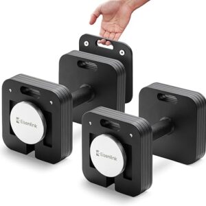 Adjustable Dumbbell Set, 10-50/80lb, 5lb Increments, Quick-Lock Square Weight Dumbbells for Home Gym Fitness (50/80lb×2)