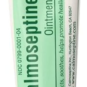 Calmoseptine Ointment Tube 4 Ounce (Pack of 2)