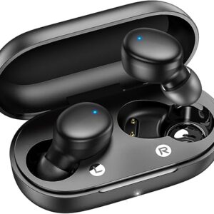 kurdene Wireless Earbuds Bluetooth 5.3 in Ear Buds Light-Weight Headphones,Deep Bass Sound,Built-in Mics Headset,Clear Calls Earphones for Sports Workout