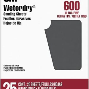 3M 88619NA 99419 Sand Paper, 9″ x 11″