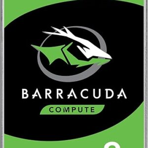 Seagate BarraCuda 8TB Internal Hard Drive HDD – 3.5 Inch Sata 6 Gb/s 5400 RPM 256MB Cache for Computer Desktop PC (ST8000DMZ04/004)