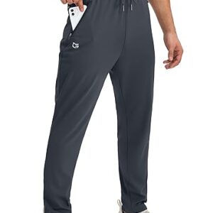 G Gradual Men’s Sweatpants with Zipper Pockets Tapered Joggers for Men Athletic Pants for Workout, Jogging, Running