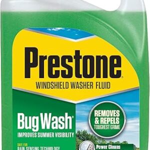 Prestone Bug Wash Windshield Washer Fluid, 1 Gallon