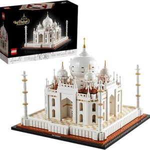 LEGO Architecture Taj Mahal 21056 Building Set – Landmarks Collection, Display Model, Collectible Home Décor Gift Idea and Model Kits for Adults and Architects to Build