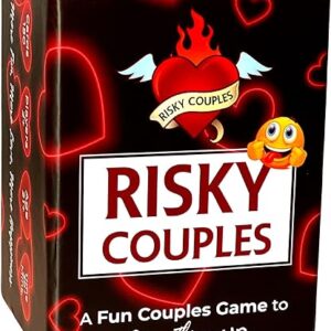 RISKY COUPLES – Super Fun Couples Game for Date Night: 150 Dares & Questions for Your Partner. Romantic Anniversary & Valentines Gifts. Card Game for Couple