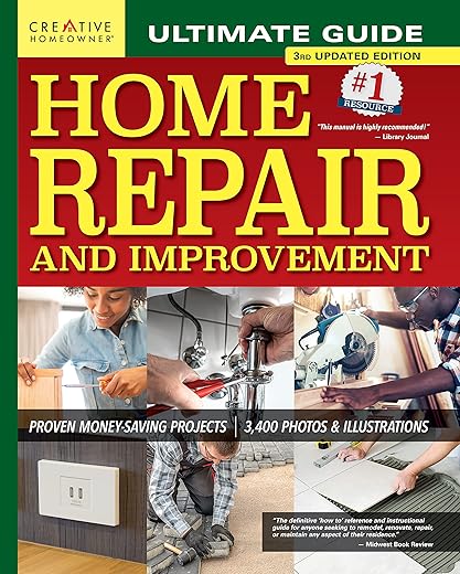 Comparing Creative Homeowner Repairs, Family Handyman Projects 100, and Outdoor DIY