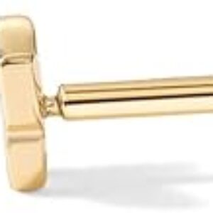 14K Gold Plated Sterling Silver Stud Earrings