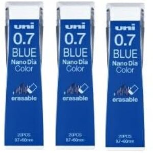 Uni NanoDia 0.7mm Blue Pencil Leads