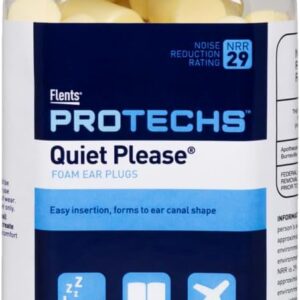 Flents Foam Ear Plugs, 50 Pairs, NRR 29