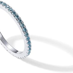 14K Gold Plated CZ Stackable Ring