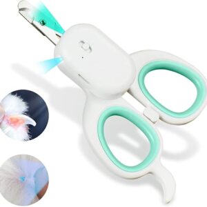 PAKEWAY LED Pet Nail Clipper & Trimmer