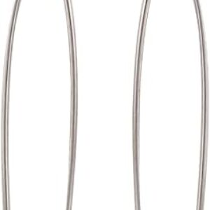 Minimalist Stainless Steel Paper Clip Earrings