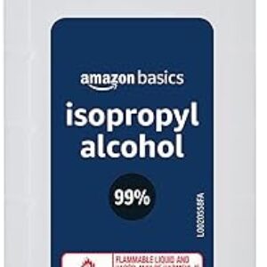 Amazon Basics 99% Isopropyl Alcohol, 16 oz