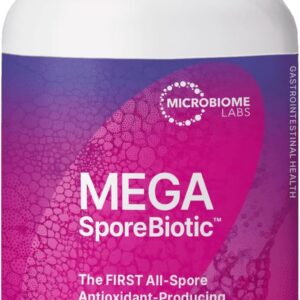 Microbiome Labs MegaSporeBiotic Probiotics – 60 Capsules