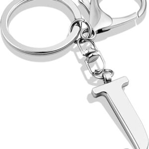 Gold Alphabet Keychain Bag Charms A-Z