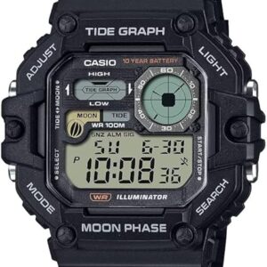 Casio Tide Graph Moon Phase Digital Watch