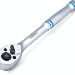 NEIKO 3/8″ 100-Tooth Reversible Ratchet Wrench