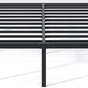 Queen Metal Bed Frame with Storage