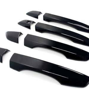 Glossy Black Door Handle Covers for Honda Civic