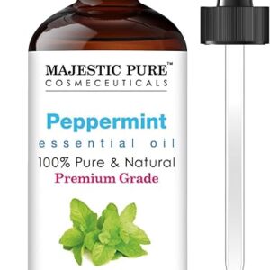 MAJESTIC PURE 100% Peppermint Essential Oil