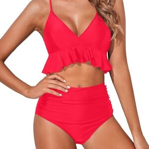 Tempt Me Women’s High Waisted Bikini Set