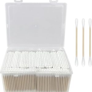1000 Biodegradable Bamboo Cotton Swabs