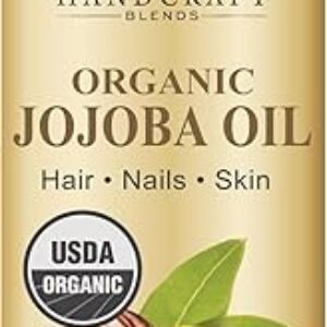 USDA Organic Cold-Pressed Jojoba Oil 8 Fl Oz