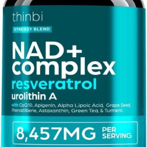 Extra Strength Liposomal NAD+ Supplement for Energy
