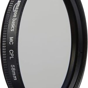 Amazon Basics 58mm Circular Polarizer Filter