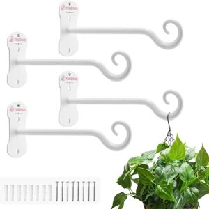 Kingsyard 4 Pack Heavy Duty Plant Hangers