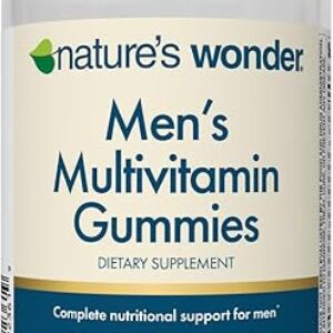 Nature’s Wonder Men’s Multivitamin Gummies, 150 Count