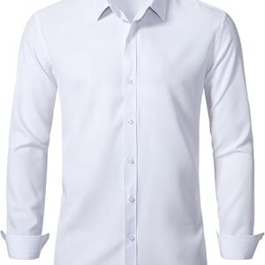 BEILU Men’s Slim Fit Dress Shirt