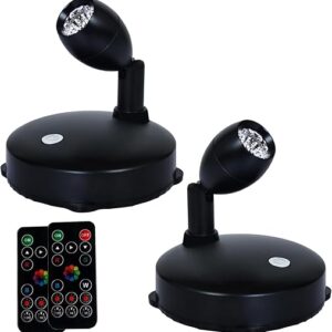 Wireless RGB LED Spotlight with Remote
