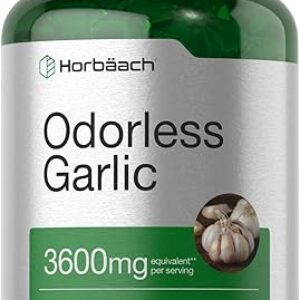 Odorless Garlic Softgels 3600 mg – 200 Count