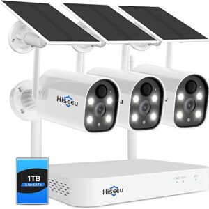 Hiseeu 10CH 4K Wireless Security Camera System