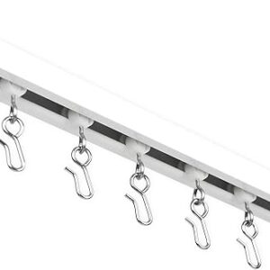 Ceiling Mounted Curtain Track – 20 Feet