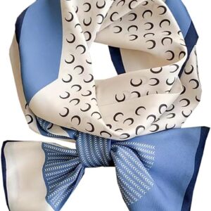 59″ Long Silk-Like Fashion Scarf for Women