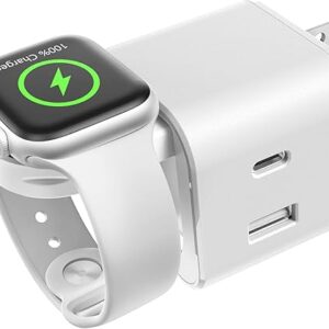 36W Dual Port Charger with Apple Watch Dock