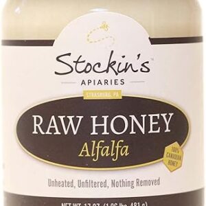 Raw Alfalfa Honey, Unheated & Unfiltered