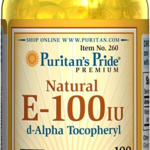 Puritan’s Pride Natural Vitamin E 100 IU