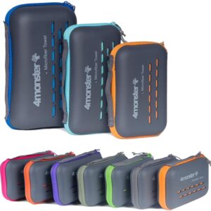 4Monster Super Absorbent Microfiber Travel Towel