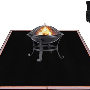 XL Fire Pit Mat – Fireproof Grill Deck Protector