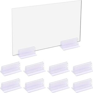 Sliverdew 10 PCS Self-Adhesive Sign Holders
