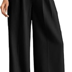 ELLEVEN Women’s Wide Leg Dress Pants