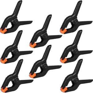 12 Pack Heavy Duty Plastic Spring Clips