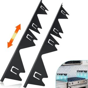 Stainless Steel Stove Gap Covers – 2 Pack